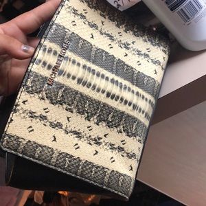 Michael Kors Selma snakeskin crossbody